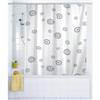 Wenko Swirl Polyester Shower Curtain - W1800 x H2000mm - 19155100 profile small image view 1 