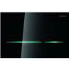 Geberit - Touchless Dual Flush for UP720 Cistern - Sigma80 - Black Glass profile small image view 1 