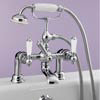 Silverdale Berkeley Bath Shower Mixer Taps Chrome profile small image view 1 