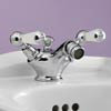 Silverdale Berkeley Bidet Monobloc with Pop Up Waste Chrome profile small image view 1 