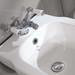 Silverdale Empire Wall Hung Bidet - 1 Tap Hole profile small image view 2 
