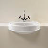 Silverdale Highgrove Traditional Semi Recessed Basin - 580mm Wide profile small image view 1 