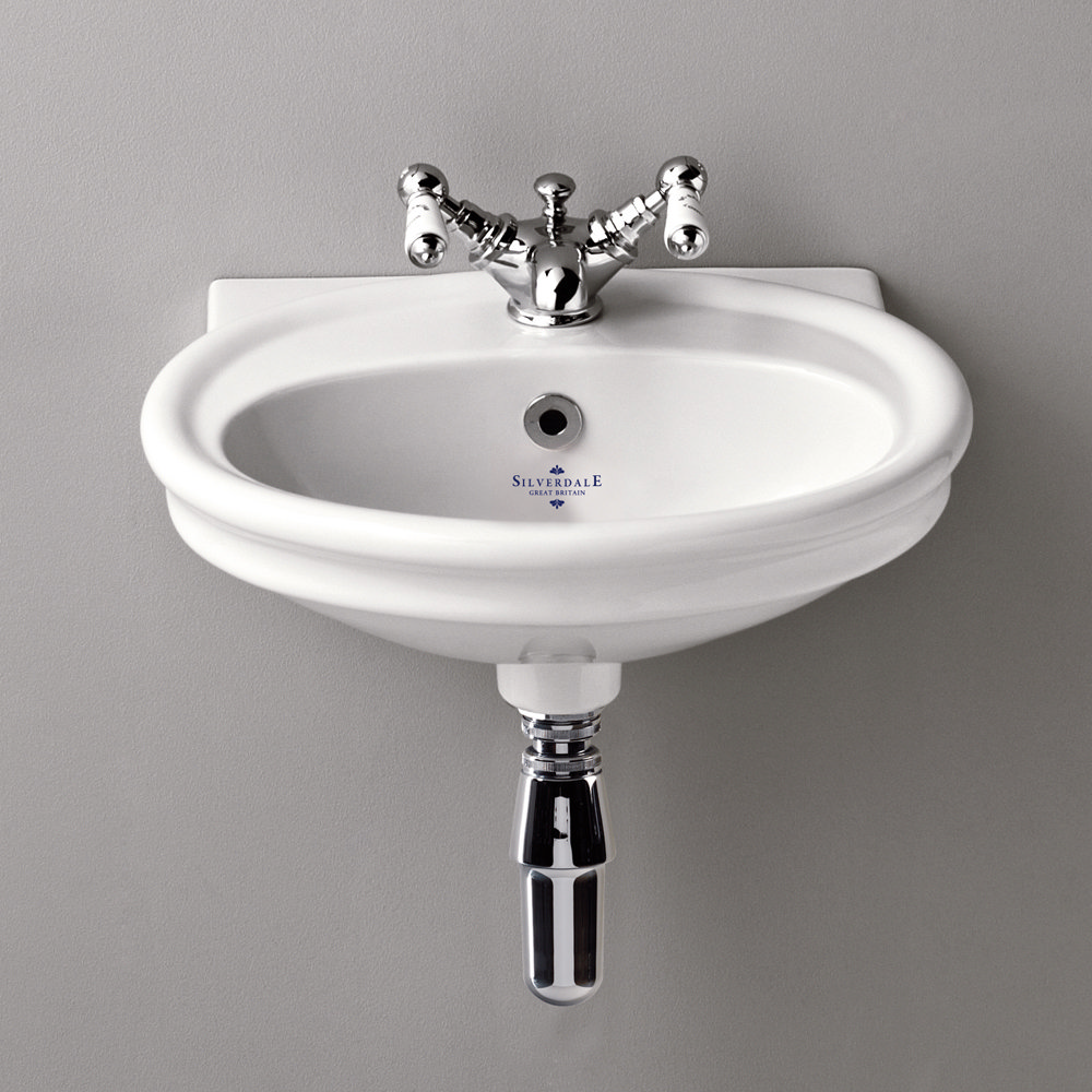 Silverdale Hillingdon Cloakroom Basin 450mm Wide Available Now
