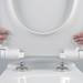 Silverdale Hillingdon Close Coupled Toilet inc. Soft Close Seat profile small image view 3 