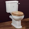 Silverdale Victorian Close Coupled Toilet - Excludes Seat profile small image view 1 