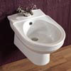 Silverdale Victorian Wall Hung Bidet - 1 Tap Hole profile small image view 1 