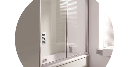 Sliding Bath Screen | Bath Shower Screens | Victorian Plumbing