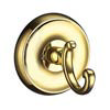 Smedbo Villa - Polished Brass Towel Hook - V255 profile small image view 1 