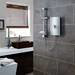 Square Single Ended Shower Bath Pack (inc. Triton Aspirante 9.5kw Electric Shower) profile small image view 4 