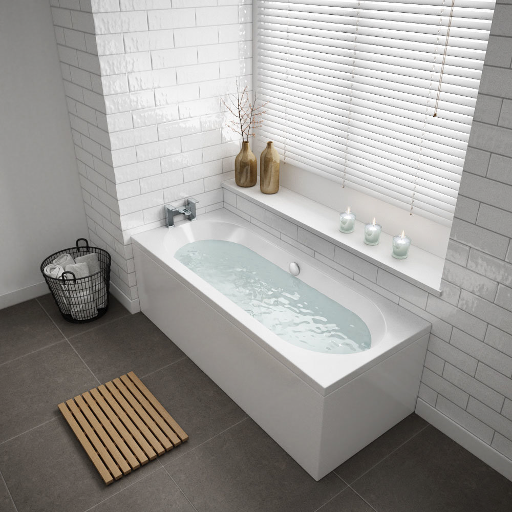 Sutton Double Ended Bath + Panels Victorian Plumbing UK