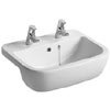 Ideal Standard Tempo 55cm 2TH Semi-Countertop Washbasin profile small image view 1 