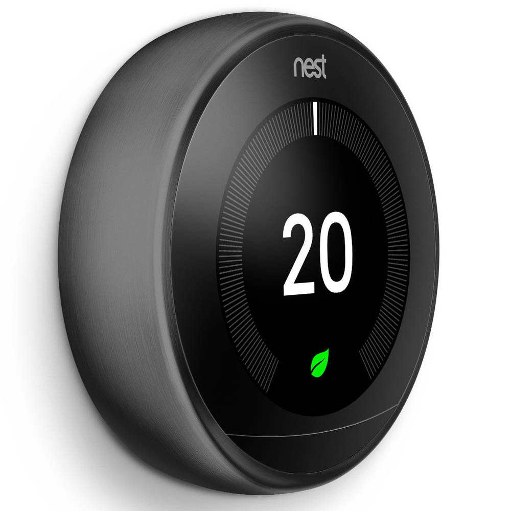 Nest Black Learning Thermostat 3rd Generation