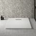 Ideal Standard White Ultraflat New Square Shower Tray + Waste profile small image view 4 