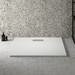Ideal Standard White Ultraflat New Rectangular Shower Tray + Waste profile small image view 4 
