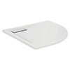 Ideal Standard White Ultraflat New Quadrant Shower Tray + Waste profile small image view 1 
