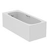 Ideal Standard i.Life 1700 x 700mm 0TH Single Ended Water Saving Bath with Grips profile small image view 1 