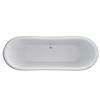 Clearwater - Boat 1800 x 885 Traditional Freestanding Bath - T6C profile small image view 2 