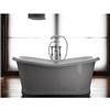 Clearwater - Boat 1800 x 885 Traditional Freestanding Bath - T6C profile small image view 3 