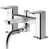 Asquiths Tranquil Deck Mounted Bath Shower Mixer with Shower Kit - TAD5123 profile small image view 1 
