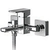 Asquiths Tranquil Wall Mounted Bath Shower Mixer with Shower Kit - TAD5127 profile small image view 1 