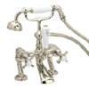 Heritage - Dawlish Bath Shower Mixer Tap - Vintage Gold - TDCG02 profile small image view 1 