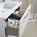 Ideal Standard Tempo 600mm Gloss White 2 Drawer Wall Hung Vanity Unit profile small image view 2 