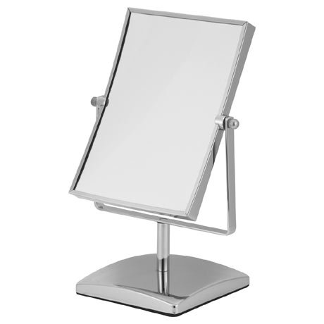 Teris Freestanding Mirror Cosmetic, Free Standing Bathroom Mirror Uk