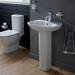 Ideal Standard Tesi 45cm 1TH Handrinse Washbasin & Pedestal profile small image view 4 