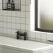 Tetra Matt White Wall and Floor Tiles - 200 x 200mm  In Bathroom Small Image