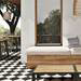 Tetra Matt White Wall and Floor Tiles - 200 x 200mm  Standard Small Image