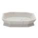 Trafalgar Grey Marble Effect Polyresin Soap Dish profile small image view 2 