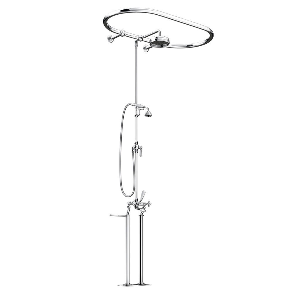 Free Standing Shower System Chatsworth Victorian Plumbing