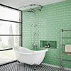Chatsworth 1928 Traditional Free Standing Over-Bath Shower System profile small image view 1 