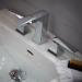 Heritage - Hemsby 3 Hole Basin Mixer with Clicker Waste - THPC06 profile small image view 2 