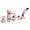 Heritage Hemsby Rose Gold 5 Hole Bath Shower Mixer - THPRG02 profile small image view 1 