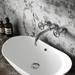 Hudson Reed Revolution Industrial 3TH Wall Mounted Basin Mixer - TIW317 profile small image view 2 