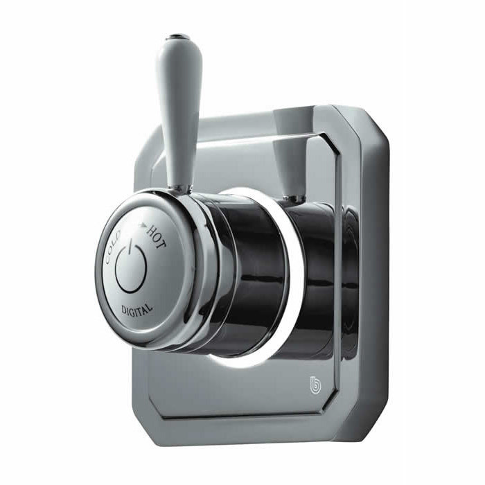 Bathroom Brands Classic 1910 Single Outlet Digital Shower Valve
