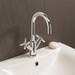 Crosswater Totti II Monobloc Basin Mixer Tap with Pop-up Waste - TO110DPC+ profile small image view 2 
