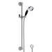 Hudson Reed Topaz Black Triple Concealed Shower with Slide Rail Kit & Fixed Head profile small image view 3 