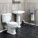 Toreno Traditional Close Coupled Toilet with Seat profile small image view 4 