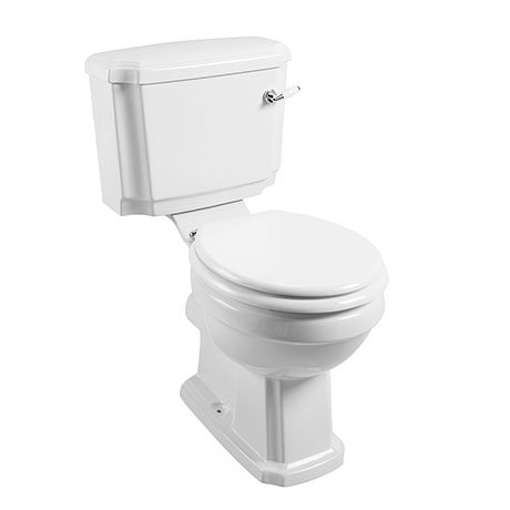 Toreno Traditional Close Coupled Toilet with Seat