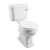 Toreno Traditional Close Coupled Toilet with Seat profile small image view 1 