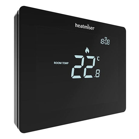 Heatmiser Touchscreen Thermostat - Heatmiser Touch Carbon