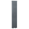 Zeto Vertical Double Panel Radiator - Anthracite (1800 x 354mm) profile small image view 1 