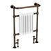 Savoy Antique Copper Traditional Heated Towel Rail Radiator profile small image view 3 