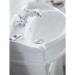 Miller - Traditional 1903 50 Single Door Vanity Unit with Ceramic Basin profile small image view 3 