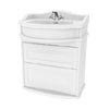 Miller - Traditional 1903 65 Wall Hung Two Drawer Vanity Unit with Ceramic Basin profile small image view 1 