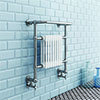 Marsden Traditional 740 x 675mm Wall Hung Towel Rail Radiator ...