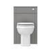 Trafalgar Grey Vanity Unit with White Marble Basin Top + Toilet Unit Pack profile small image view 6 