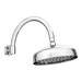 Belmont 8" Shower Head with Round Curved Shower Arm profile small image view 3 